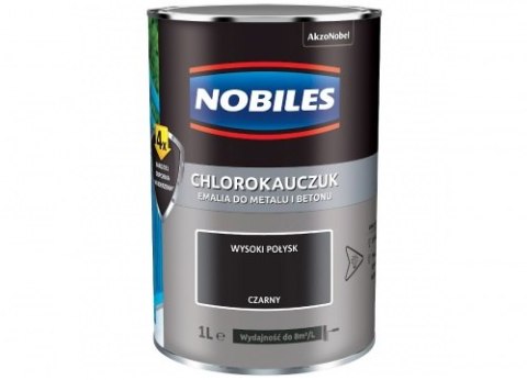 EMALIA CHLOROKAUCZUKOWA CZARNA 0.9L EMALIA CHLOROKAUCZUKOWA CZARNA 0.9L