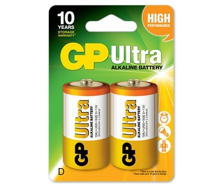 BATERIA ULTRA+ ALKALINE LR20 D 1.5V 2SZ BATERIA ULTRA+ ALKALINE LR20 D 1.5V 2SZ