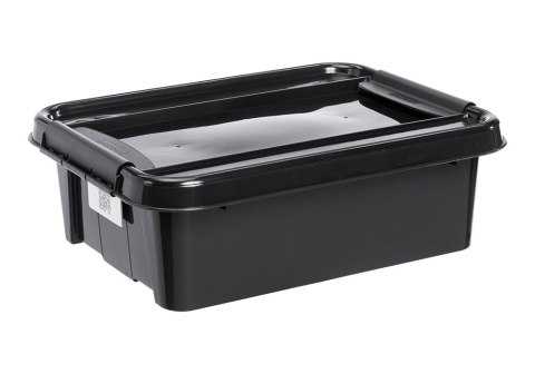 POJEMNIK PRO BOX 21L PŁASKI CZARNY, CZARNA POKRYWA POJEMNIK PRO BOX 21L PŁASKI CZARNY, CZARNA POKRYWA
