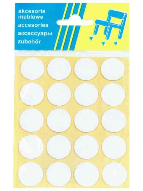 PODKŁADKA FILCOWA BLISTER CZARNA FI 20MM - 20SZT PODKŁADKA FILCOWA BLISTER CZARNA FI 20MM - 20SZT