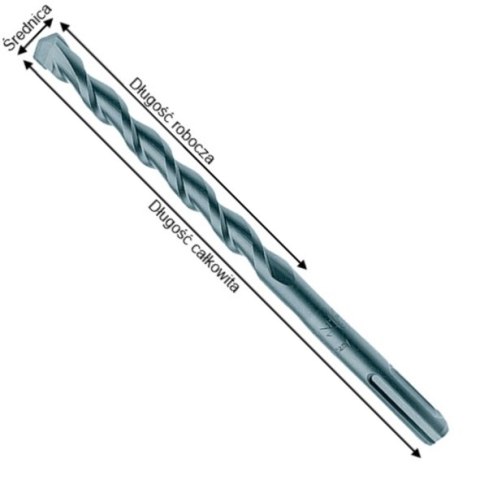 WIERTŁO SDS-PLUS 8*160MM WIERTŁO SDS-PLUS 8*160MM