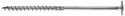 WKRĘT DO DREWNA Z KOŁNIERZEM NA TORX OCYNKOWANY 8*340MM T40