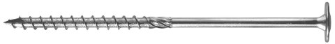 WKRĘT DO DREWNA Z KOŁNIERZEM NA TORX OCYNKOWANY 8*340MM T40 WKRĘT DO DREWNA Z KOŁNIERZEM NA TORX OCYNKOWANY 8*340MM T40