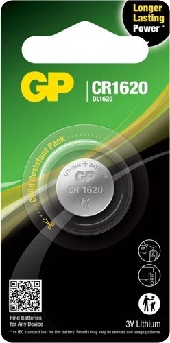 BATERIA GUZIKOWA LITOWA 3V CR1620 BATERIA GUZIKOWA LITOWA 3V CR1620