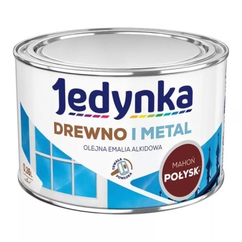 EMALIA ALKIDOWA DO DREWNA I METALU MAHOŃ 0,36L EMALIA ALKIDOWA DO DREWNA I METALU MAHOŃ 0,36L