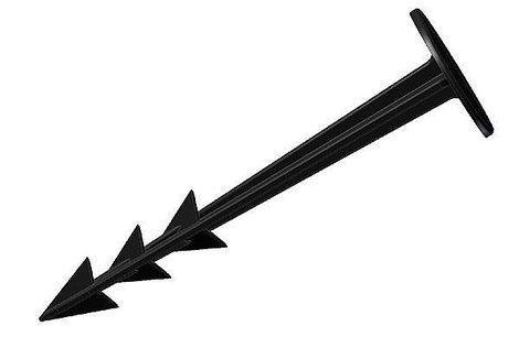 KOŁKI MOCUJĄCE DO PODŁOŻA AGROWŁÓKNINĘ O DŁ.12.5CM OP-100SZT KOŁKI MOCUJĄCE DO PODŁOŻA AGROWŁÓKNINĘ O DŁ.12.5CM OP-100SZT