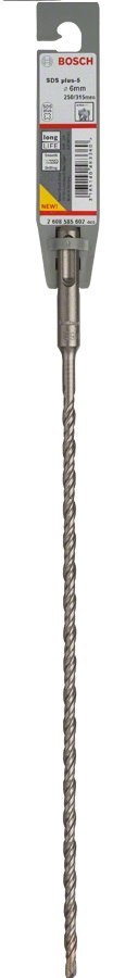 WIERTŁO DO MŁOTKÓW SDS+ PLUS-5 6*315MM WIERTŁO DO MŁOTKÓW SDS+ PLUS-5 6*315MM