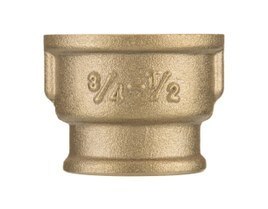 ZŁĄCZKA MOSIĘŻNA REDUKCYJNY GWINT Z/W 3/4*1/2 ZŁĄCZKA MOSIĘŻNA REDUKCYJNY GWINT Z/W 3/4*1/2