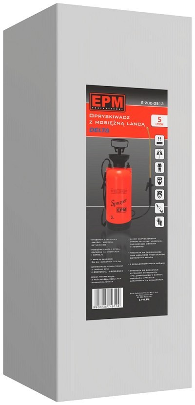 OPRYSKIWACZ DELTA LANCA MOSIĘŻNA 5L OPRYSKIWACZ DELTA LANCA MOSIĘŻNA 5L