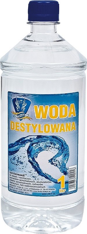 WODA DESTYLOWANA 1L WODA DESTYLOWANA 1L