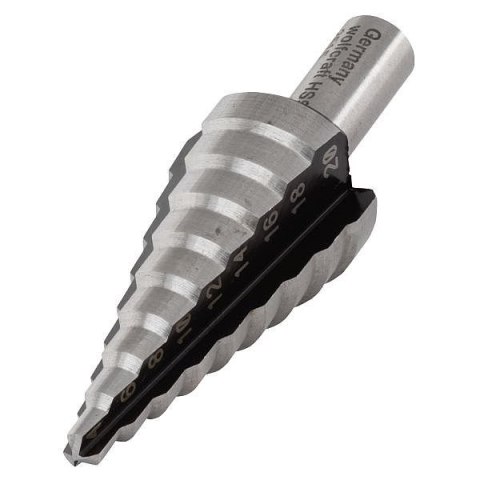 WIERTŁO STOPNIOWE HSS 4-20MM TRZPIEŃ 8MM WIERTŁO STOPNIOWE HSS 4-20MM TRZPIEŃ 8MM