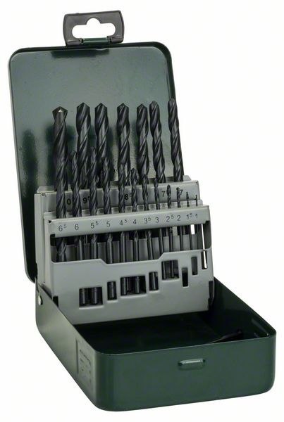 ZESTAW WIERTEŁ DO METALU HSS-R 19 SZT. 1-10MM ZESTAW WIERTEŁ DO METALU HSS-R 19 SZT. 1-10MM