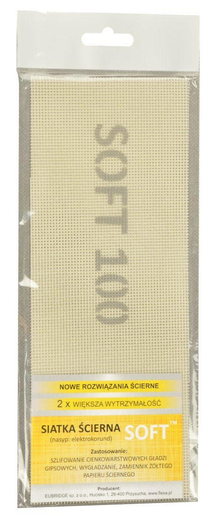 SIATKA ŚCIERNA SOFT 105*280MM 5 SZTUK GRANULACJA 180 SIATKA ŚCIERNA SOFT 105*280MM 5 SZTUK GRANULACJA 180