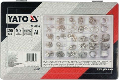 ZESTAW PODKŁADEK ALUMINIOWYCH 300 SZT. MIX ROZMIARÓW ZESTAW PODKŁADEK ALUMINIOWYCH 300 SZT. MIX ROZMIARÓW