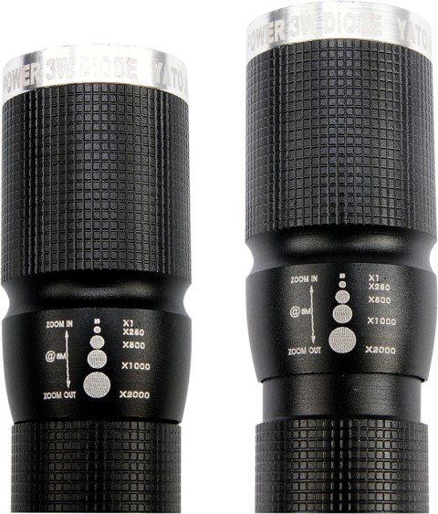 METALOWA LATARKA Z DIODĄ CREE 100*25MM METALOWA LATARKA Z DIODĄ CREE 100*25MM