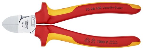 SZCZYPCE TNĄCE BOCZNE IZOLOWANE 160MM SZCZYPCE TNĄCE BOCZNE IZOLOWANE 160MM