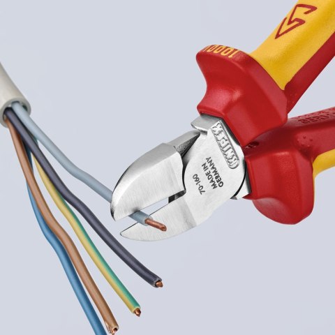 SZCZYPCE TNĄCE BOCZNE IZOLOWANE 160MM SZCZYPCE TNĄCE BOCZNE IZOLOWANE 160MM