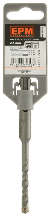 WIERTŁO SDS+ QUATRO DO BETONU 8*210 WIERTŁO SDS+ QUATRO DO BETONU 8*210