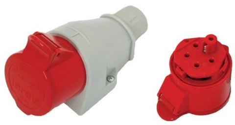 GNIAZDO IZOLACYJNE STAŁE 32A 400V CZERWONE 3P+N+Z IP44 GNIAZDO IZOLACYJNE STAŁE 32A 400V CZERWONE 3P+N+Z IP44
