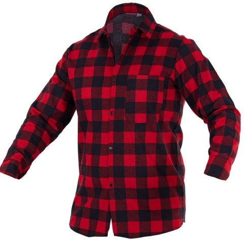 KOSZULA FLANELOWA CZERWONA, POLSKA ROZMIAR XL KOSZULA FLANELOWA CZERWONA, POLSKA ROZMIAR XL