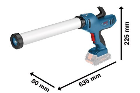 PISTOLET DO SILIKONU I KLEJU GCG-600 18V 0*AH PISTOLET DO SILIKONU I KLEJU GCG-600 18V 0*AH
