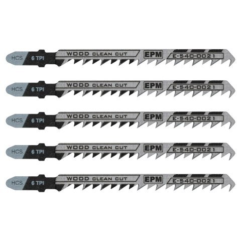 BRZESZCZOT DO WYRZYNARKI 100MM 6TPI DREWNO T101D 5 SZTUK BRZESZCZOT DO WYRZYNARKI 100MM 6TPI DREWNO T101D 5 SZTUK