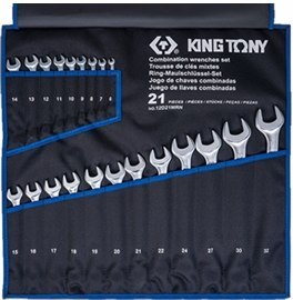 ZESTAW KLUCZY PŁASKO-OCZKOWYCH 6-32MM 21CZ., ETUI ZESTAW KLUCZY PŁASKO-OCZKOWYCH 6-32MM 21CZ., ETUI