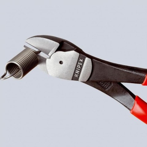 SZCZYPCE TNĄCE BOCZNE O ZWIĘKSZONYM PRZEŁOŻENIU 180MM SZCZYPCE TNĄCE BOCZNE O ZWIĘKSZONYM PRZEŁOŻENIU 180MM