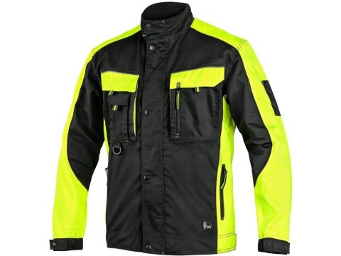 BLUZA/KURTKA CXS SIRIUS BRIGHTON CZARNO-ŻÓŁTA ROZM.52 BLUZA/KURTKA CXS SIRIUS BRIGHTON CZARNO-ŻÓŁTA ROZM.52