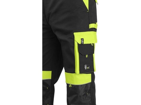 SPODNIE CXS DO PASA SIRIUS BRIGHTON CZARNO-ŻÓŁTE ROZM.54 SPODNIE CXS DO PASA SIRIUS BRIGHTON CZARNO-ŻÓŁTE ROZM.54