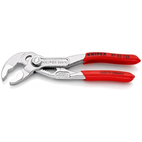 SZCZYPCE NASTAWNE DO RUR COBRA 125MM, CHROM SZCZYPCE NASTAWNE DO RUR COBRA 125MM, CHROM
