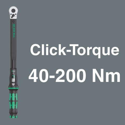 KLUCZ DYNAMOMETRYCZNY CLICK-TORQUE E C 3 SET 2, 40-200NM KLUCZ DYNAMOMETRYCZNY CLICK-TORQUE E C 3 SET 2, 40-200NM