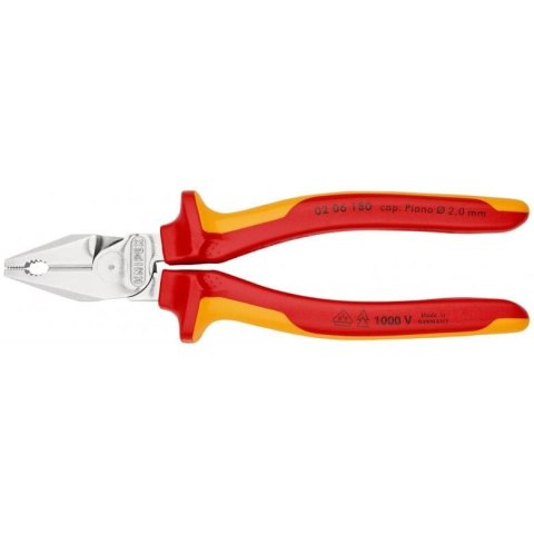 SZCZYPCE UNIWERSALNE 180MM O ZWIĘKSZONYM PRZEŁOŻENIU SZCZYPCE UNIWERSALNE 180MM O ZWIĘKSZONYM PRZEŁOŻENIU