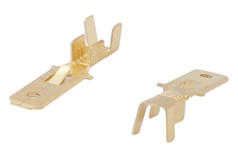 KOŃCÓWKA WSUWANA 2-2.5MM 0 10 SZTUK KOŃCÓWKA WSUWANA 2-2.5MM 0 10 SZTUK