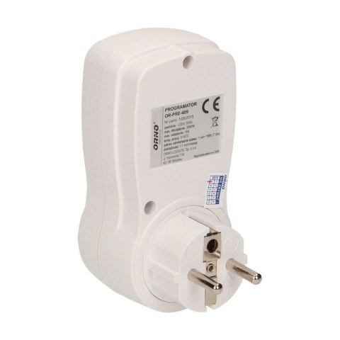 PROGRAMATOR CZASOWY ELEKTRONICZNY 3680W 16A PROGRAMATOR CZASOWY ELEKTRONICZNY 3680W 16A