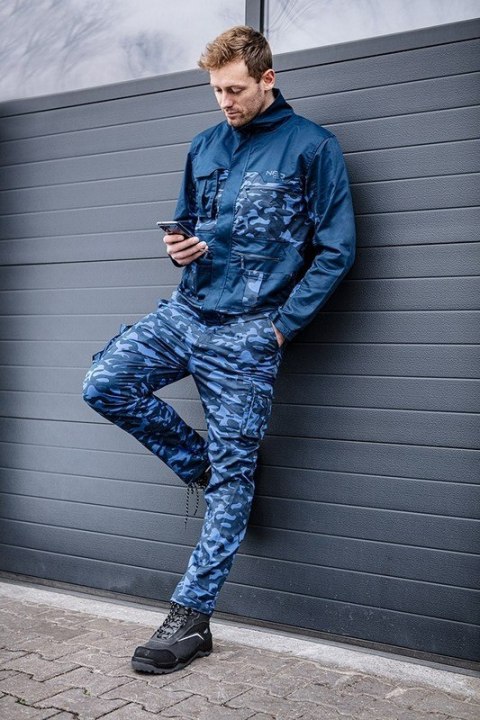 BLUZA ROBOCZA CAMO NAVY, ROZMIAR S BLUZA ROBOCZA CAMO NAVY, ROZMIAR S