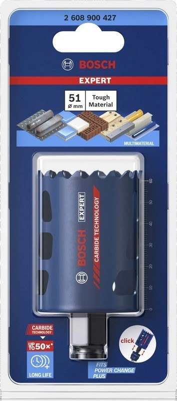 PIŁA OTWORNICA Z WĘGLIKÓW EXPERT TOUGH MATERIAL 51MM PIŁA OTWORNICA Z WĘGLIKÓW EXPERT TOUGH MATERIAL 51MM