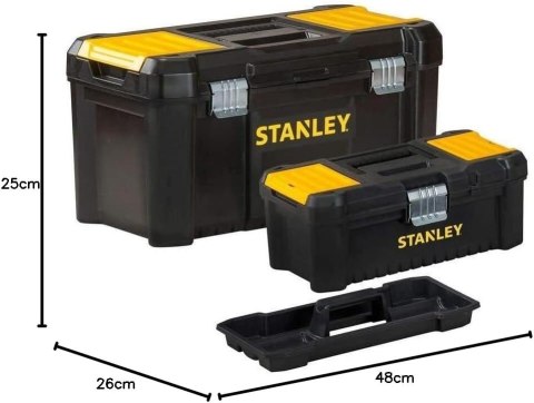 ZESTAW SKRZYŃ NARZĘDZIOWYCH ESSENTIAL 19'', 12.5'' ZESTAW SKRZYŃ NARZĘDZIOWYCH ESSENTIAL 19'', 12.5''