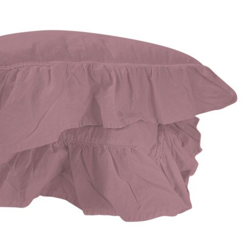 Poszewka bawełniana komplet PALE MAUVE/2x40x40 STONEWASHED Limasso Poszewka bawełniana komplet PALE MAUVE/2x40x40 STONEWASHED Limasso