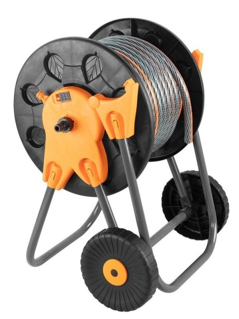 WÓZEK NA WĄŻ OGRODOWY,TWORZYWO, DO 60 M WĘŻA 1/2'' WÓZEK NA WĄŻ OGRODOWY,TWORZYWO, DO 60 M WĘŻA 1/2''