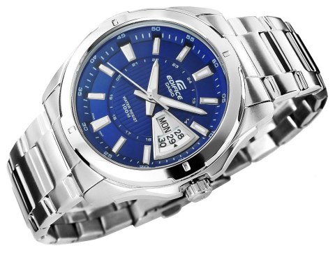 Zegarek Męski CASIO EDIFICE EF-129D-2AVEF + BOX Zegarek Męski CASIO EDIFICE EF-129D-2AVEF + BOX