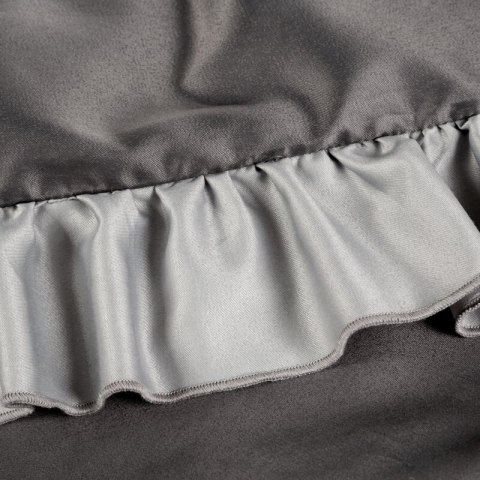 KOMPLET POŚCIELI ELIZA 160 X 200 CM STALOWY EUROFIRANY KOMPLET POŚCIELI ELIZA 160 X 200 CM STALOWY EUROFIRANY