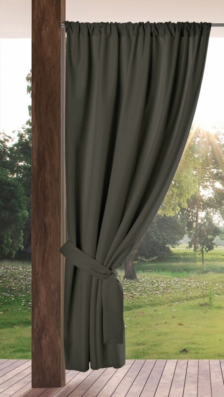 ZASŁONA GOTOWA GARDEN NA TAŚMIE 155 X 200 CM GRAFITOWY EUROFIRANY ZASŁONA GOTOWA GARDEN NA TAŚMIE 155 X 200 CM GRAFITOWY EUROFIRANY