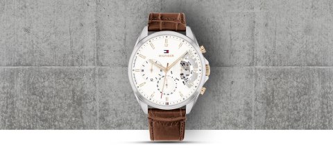 Zegarek Męski Tommy Hilfiger Baker 1710450 + BOX Zegarek Męski Tommy Hilfiger Baker 1710450 + BOX