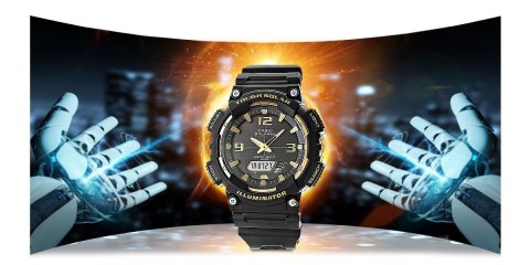 Zegarek Męski CASIO SOLAR AQ-S810W-1A3VDF Zegarek Męski CASIO SOLAR AQ-S810W-1A3VDF