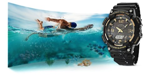Zegarek Męski CASIO SOLAR AQ-S810W-1A3VDF Zegarek Męski CASIO SOLAR AQ-S810W-1A3VDF