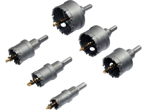 ZESTAW OTWORNIC TCT DO METALU 6SZT. ZESTAW OTWORNIC TCT DO METALU 6SZT.