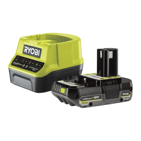 AKUMULATOR LI-ION 2.0AH 18V + ŁADOWARKA ONE+ RC18120-120C AKUMULATOR LI-ION 2.0AH 18V + ŁADOWARKA ONE+ RC18120-120C