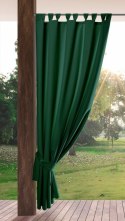 ZASŁONA GOTOWA GARDEN NA SZELKACH 155 X 220 CM CIEMNOZIELONY EUROFIRANY