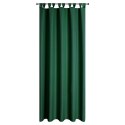 ZASŁONA GOTOWA GARDEN NA SZELKACH 155 X 220 CM CIEMNOZIELONY EUROFIRANY